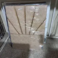 تخت پارچه ای با کفی با تاج ضخیم|تخت و سرویس خواب|یزد, |دیوار