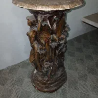 مجسمه میز سفالی،زیر گلدانی