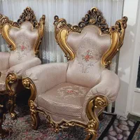 مبلمان استیل سلطنتی *۹نفره**میز غذاخوری ۶نفره*