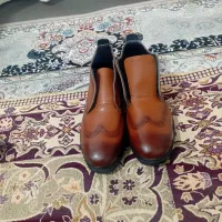 کفش مردانه نیم بوت عسلی|کیف، کفش، کمربند|مشهد, حیدرآباد|دیوار