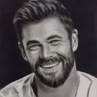 طراحی چهره سیاه قلم پذیرفته میشود|تابلو، نقاشی، عکس|اسالم, |دیوار