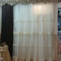 پرده عروس شیک نو