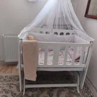 تخت گهواره شو نوزادی|تخت و سرویس خواب|سقز, |دیوار