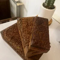 صندوق چوبی منبت کاری