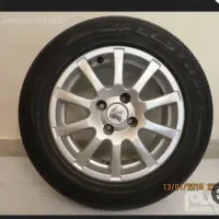 ۴عدد رینگ ۱۰پر سایز ۱۵ همراه با لاستیک