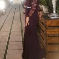 لباس مجلسی بلند ماکسی از سایز40 تا 44 میخوره|لباس|سیاهکل, |دیوار