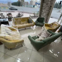 مبلمان 9 نفره کاملا در حد اکبند