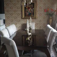 مبلمان راحتی همراه با ناهار خوری ۸نفره|مبلمان خانگی و میز عسلی|تهران, اکباتان|دیوار