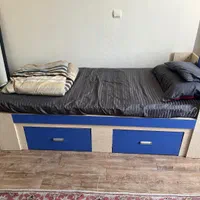 تخت و میزتحریر|تخت و سرویس خواب|تهران, والفجر|دیوار
