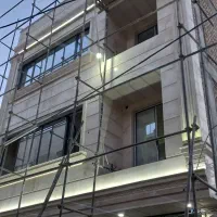 کاشی کار   کاشی کاری  سنگ     نما     پله