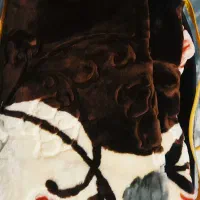 1 پتو گلبافت یک نفره (نو)|رختخواب، بالش، پتو|زاهدان, |دیوار