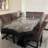 میز نهار خوری|میز و صندلی غذاخوری|شاهین‌شهر, سعدی جنوبی|دیوار