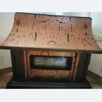 بخاری شومینه|بخاری، هیتر، شومینه|رشت, گلزاران|دیوار