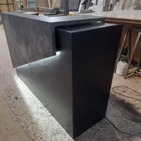 میز کانتر پذیرش MDF طرح چوب 180 و 210|دفتر کار|شیراز, کرونی(خاتونک)|دیوار