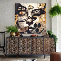 تابلو نقاشی مفهومی هیچ