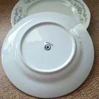 5دست بشقاب میوه خوری چینی حمیدودودست نمک پاش