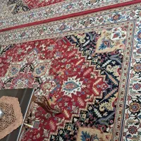 یک جفت فرش ۶ متری ۷۰۰ شانه با دوتخته کناره ۴ متری