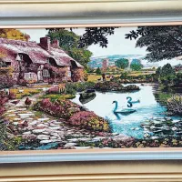 تابلو فرش منظره