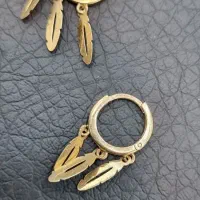 گوشواره طرح دار فقط ۳ درصد کد ۷۰