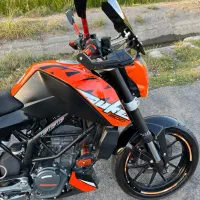 کی تی ام دوک ۲۰۰|موتورسیکلت|لنجان, |دیوار