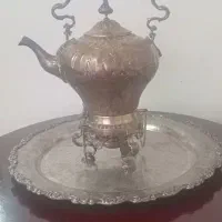 قوری وارمردار  و سینی نوربلین