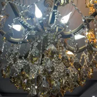 لوستر ۸ شاخه لاله|لوستر و چراغ آویز|تهران, زهتابی|دیوار
