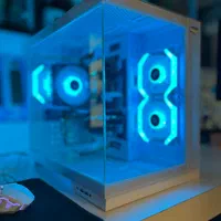 کامپیوتر گیمینگ سفید میان رده|رایانه رومیزی|گرگان, |دیوار