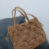 بافتنی کیف رافیا ومکرومه|کیف، کفش، کمربند|رشت, عینک|دیوار