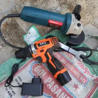 دریل شارژی آاگ آلمانی 12ولت دلر مینی فرز بوش فرز|ماشین‌آلات صنعتی|مشهد, شهید معقول|دیوار