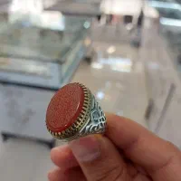 گردنبند نقره فیروزه قدیمی،انگشتر وان یکاد قدیمی|جواهرات|لواسان, |دیوار