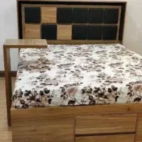 سرویس خواب دو‌نفره با تشک طبی