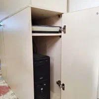 میز کامپیوتر و تحریر کم جا|میز تحریر و کامپیوتر|کرمان, |دیوار