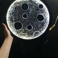 تابلو ماه.چراغ خواب