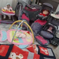 کالسکه و کریر و میز نهارخوری گهواره برند معتبرgb|کالسکه و لوازم جانبی|مشهد, کوشش|دیوار