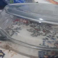 جا مرغی شیشه ای درب چفت شو|ظروف سرو و پذیرایی|شیراز, ریاستی|دیوار