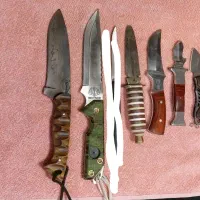 ۷عددچاقو نو وکارکرده قدیمی درکهریزک|کوهنوردی و کمپینگ|ری, شهید بهشتی|دیوار