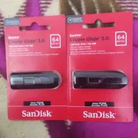 دو عدد فلش سندیسک ۶۴ گیگ پلمپ گارانتی مادام‌العمر