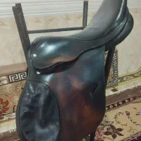 زین اسب پرشی چرم و بند رکاب|اسب و تجهیزات اسبسواری|بوئین زهرا, |دیوار