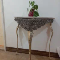 میز سه پایه برنجی