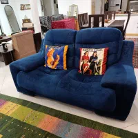 نیم ست مبل راحتی مخمل ترک + راکی چیر|مبلمان خانگی و میز عسلی|جم, |دیوار