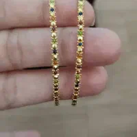 فروش دو عدد النگو زر گل