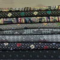 پارچه شانتون طرح دار