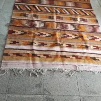 گلیم خوش نقش دستبافت قدیمی