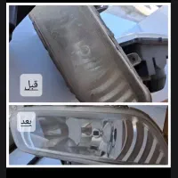 شفافسازی و بازسازی چراغ خودرو و موتور