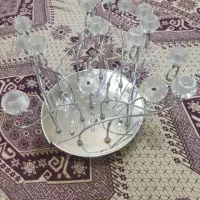 دو عدد لوستر خوشه ای|لوستر و چراغ آویز|تبریز, |دیوار
