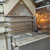 قفسه و ویترین|کتابخانه، شلف، قفسه‌های دیواری|کرمان, |دیوار