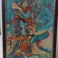 تابلو  نقاشی ترمه وغیره...|تابلو فرش|مشهد, گاز|دیوار