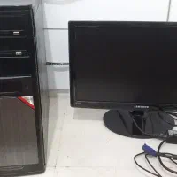 کیس کامپیوتر و مانیتور ۱۹ اینچ