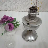 چراغ گردسوز نفتی قدیمی تمام برنجی سالم و روشن|کلکسیون اشیاء عتیقه|تهران, آسمان|دیوار