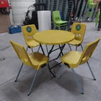 میز و صندلی پلاستیکی۲۱۲۲(تاشو کمجا) تولیدی